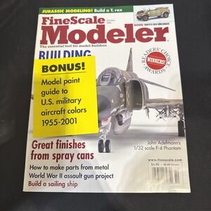 FineScale Modeler Vol 19 #08 Oct 2001 Modeling Magazine NEW